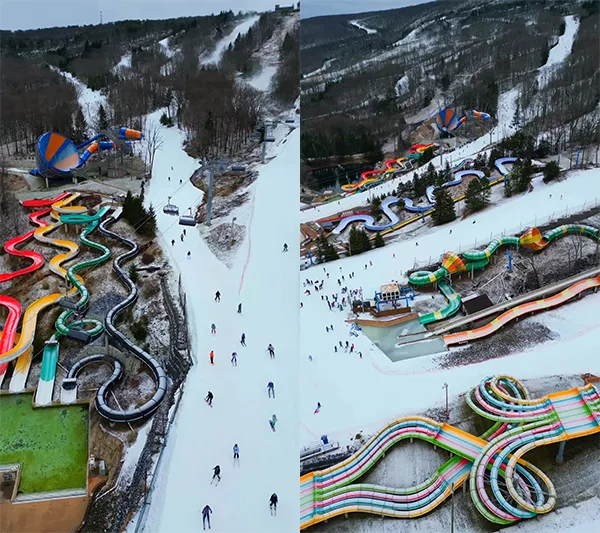 Ski CamelBack, Pocono mountains, Pennsylvania