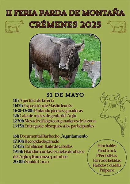 Feria de Raza Parda de Montaña de Crémenes 2025