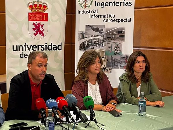 La rectora de la Universidad de León (ULE), Nuria González. - EP