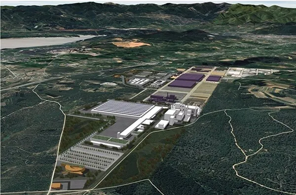 Recreación del proyecto de ampliación del polígono industrial El Bayo en Cubillos del Sil - JCYL