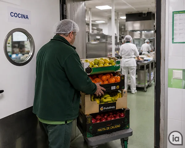 FRUTAS Y VERDURAS EN LOS CENTROS ESCOLARES