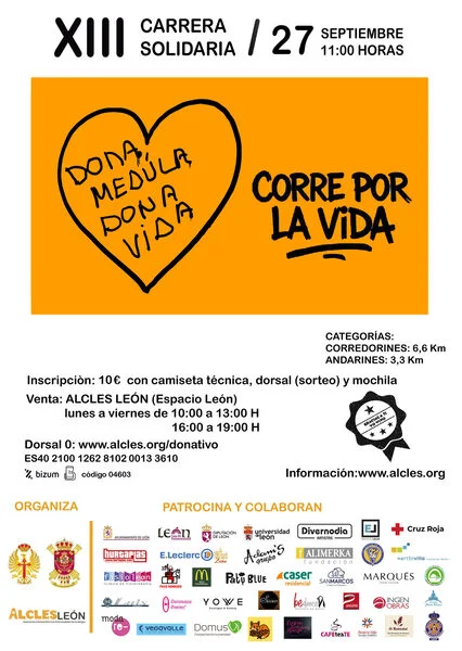 CORRE POR LA VIDA