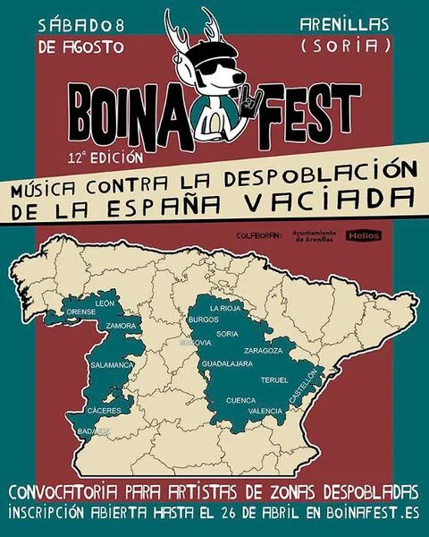 Boina Fest Convocatoria 2026 mail
