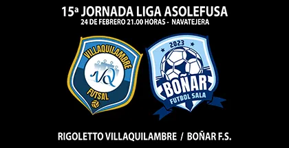 15 JORNADA ASOLEFUSA VILLAQUILAMBRE BOÑAR