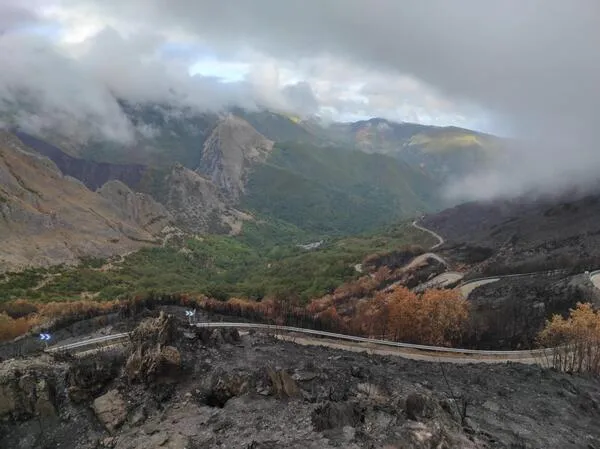 INCENDIO DE LLAMAS DE CABRERA
