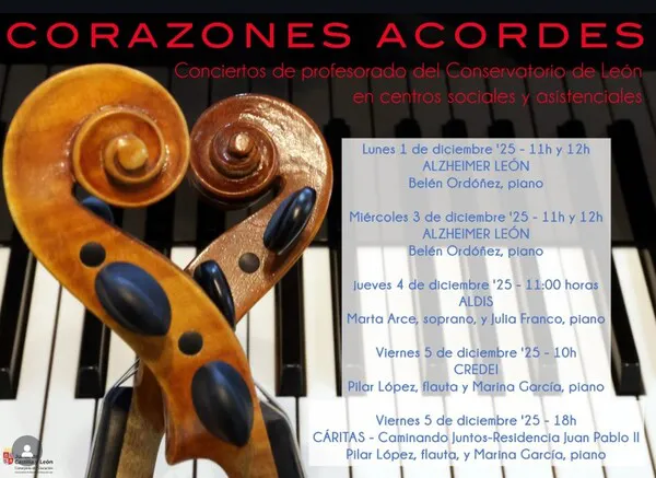 'Corazones Acordes' del Conservatorio de León