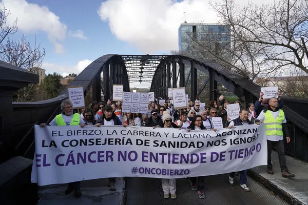 MANIFESTACION DE ONCOBIERZO EN VALLADOLID