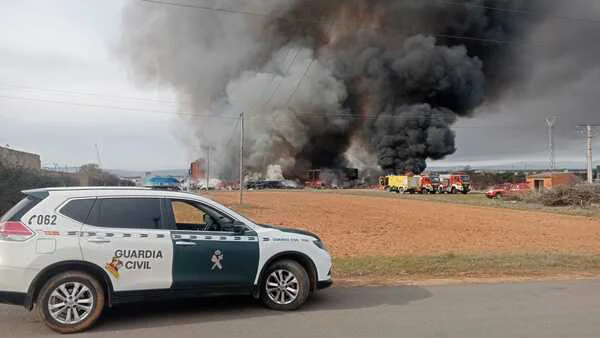 INCENDIO EN LA BAÑEZA