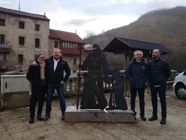 INAUGRACION DEL MONUMENTO A LA SEMANA SANTA EN SANTA LUCIA DE GORDON