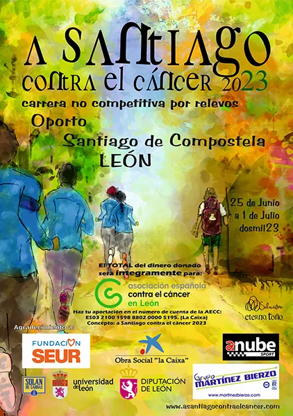 A Santiago contra el cáncer