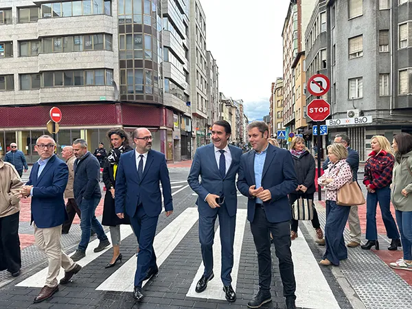 INAUGURACIN DE LA CALLE GENERAL GOMEZ NUÑEZ EN PONFERRADA