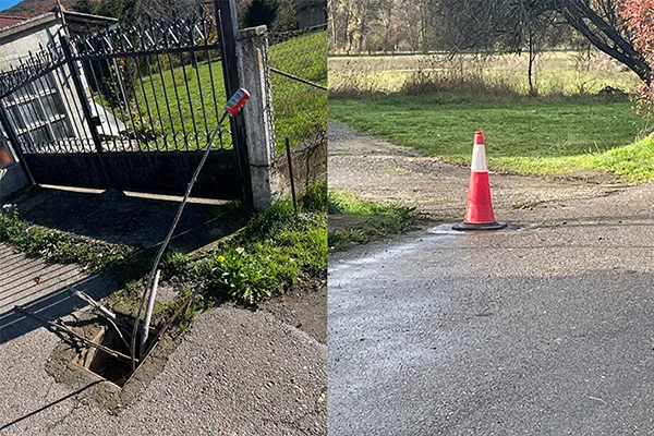 EL ANTES Y EL DESPUES DE UNA INCIDENCIA EN LA VIA PUBLICA