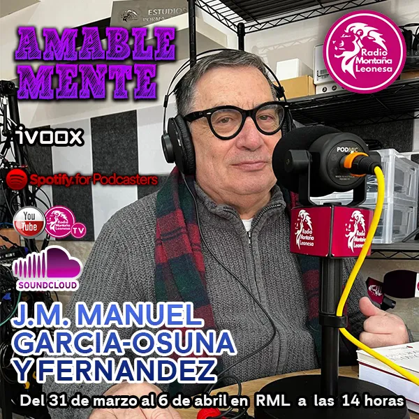 #AMABLEMENTE85 CON J.M.M. GARCIA OSUNA PEQUEÑA