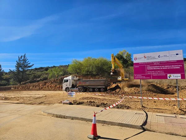 Obras Parque de Bomberos de Bembibre 2