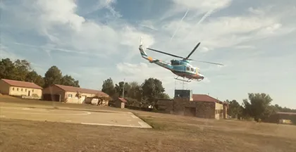 INCENDIO BARRIOS DE LUNA