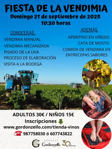 Fiesta de la Vendimia y de la Cosecha en Gordoncillo
