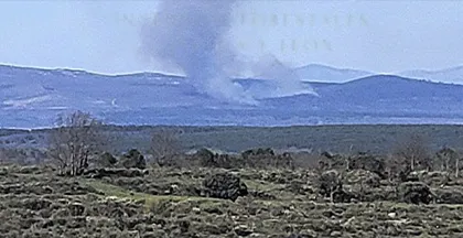 INCENDIO EN SAN FELIZ DE LAS LAVANDERAS