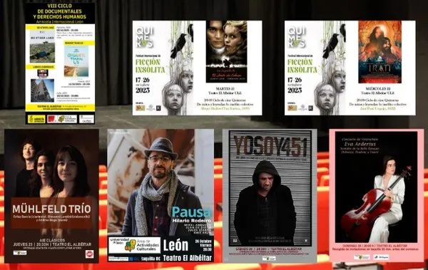 ACTIVIDADES UNILEON TERCERA SEMANA OCTUBRE