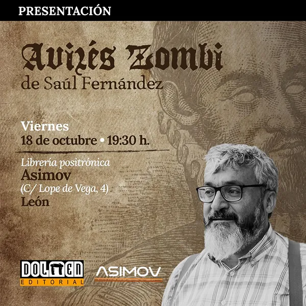 CARTEL PRESENTACIÓN AVILES ZOMBI