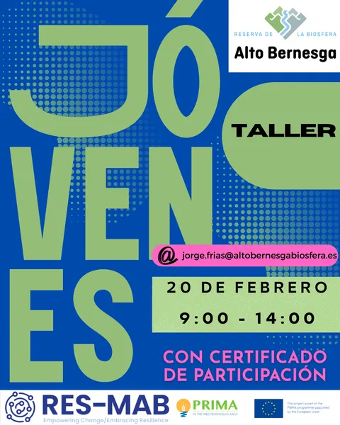 Cartel Taller de jóvenes
