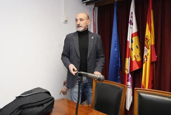 VICENTE MIRON, PRESIDENTE DE LA AGRUPACION DE MUNICIPIOS MINEROS DE CYL