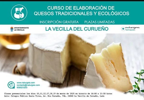 CURSO DE ELABORACION DE QUESOS TRADICIONALES Y ECOLOGICOS