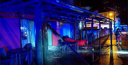 INCENDIO EN UN ESTABLECIMIENTO DE PONFERRADA