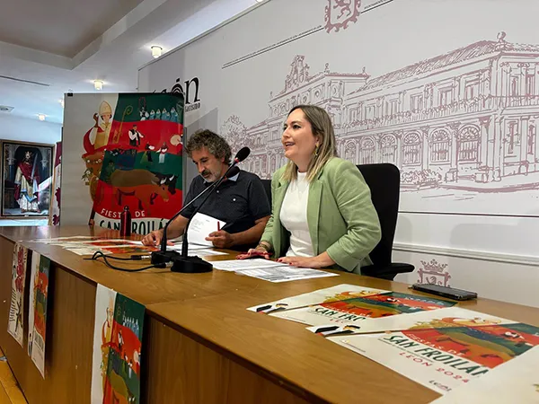 La concejala de Comercio, Consumo y Fiestas, Camino Orejas - AYTO. LEON