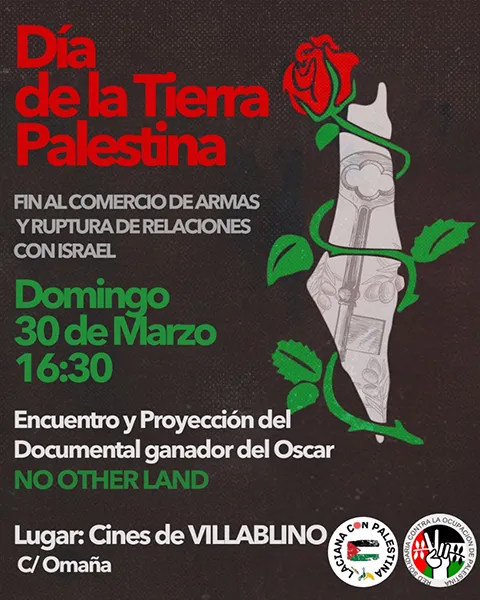 DIA DE LA TIERRA PALESTINA