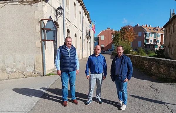 EL VICEPRESIDENTE DE LA DIPUTACION VISITA BOÑAR