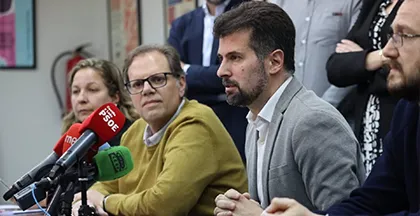 El secretario general del PSOECyL, Luis Tudanca