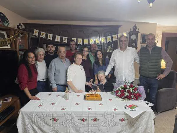 Homenaje centenaria Santa Olaja
