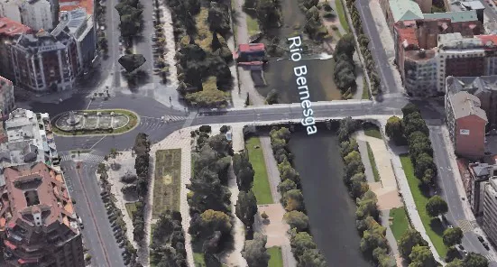 SAENZ DE MIERA Y PALENCIA EN LA CIUDAD DE LEON