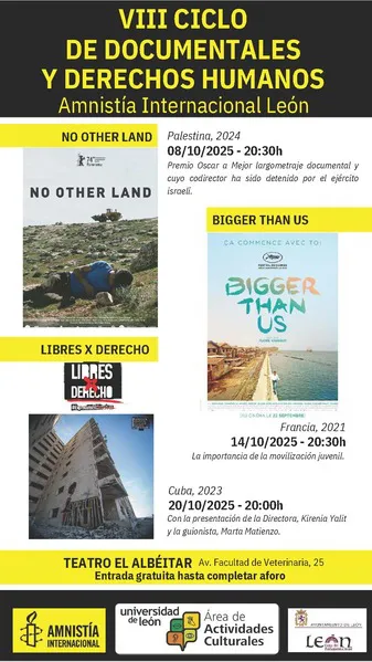 VIII Ciclo de Documentales y Derechos Humanos