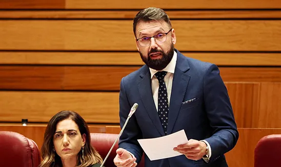 El procurador berciano de UPL, José Ramón García