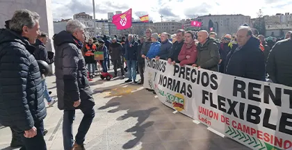 PROTESTA EN LA CIUDAD DE LEON