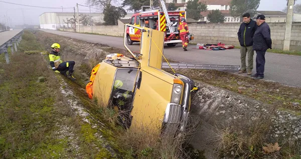 ACCIDENTE EN CARRACEDELO
