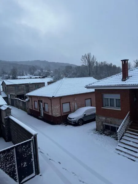 NEVADA EN EL NORTE DE LEON