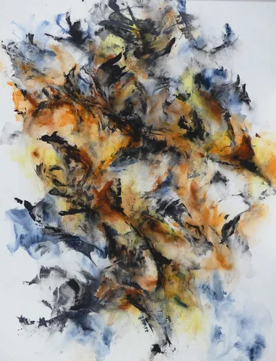 OBRA DE LA EXPOSICION NEBULOSA DE JUAN RAFAEL