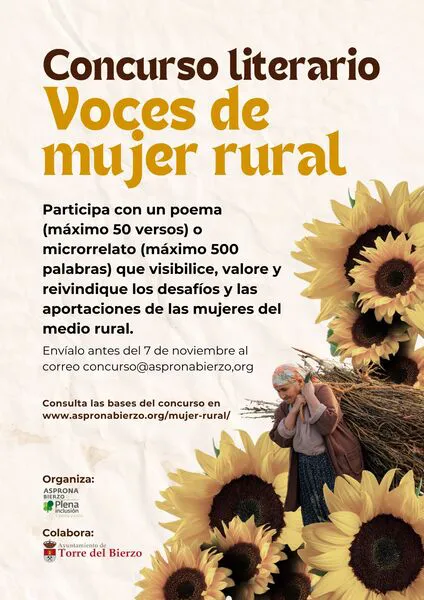 concurso literario ‘Voz de mujer rural’