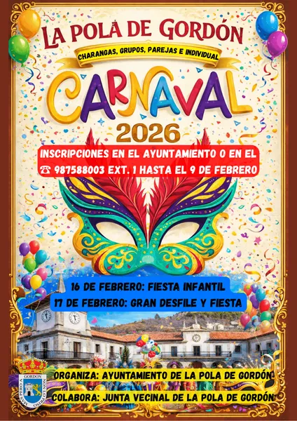 CARNAVAL EN LA POLA DE GORDON 2026
