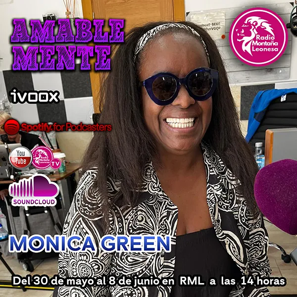 #AMABLEMENTE93 CON MONICA GREEN PEQUEÑA