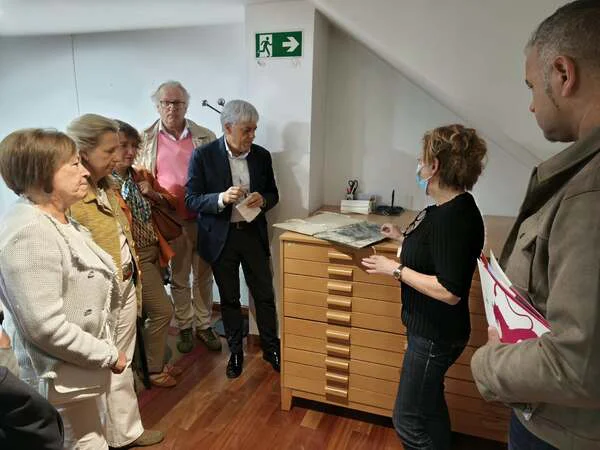 La Comisión de Patrimonio visita las instalaciones del Archivo Histórico Provincial