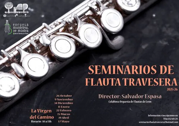 SEMINARIOS DE FLAUTA TRAVESERA 2025 2026