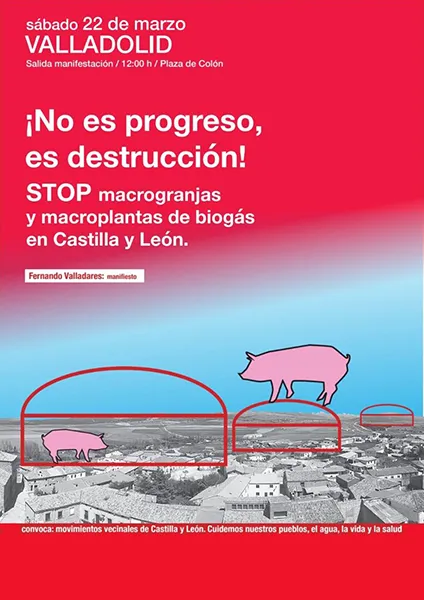 cartel manifestacion 22 marzo
