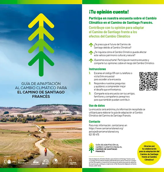 Guía de adaptación al cambio climático para el Camino de Santiago Francés