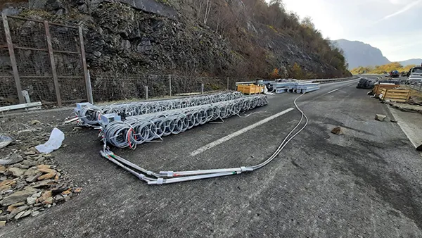 OBRAS DE REPARACION DEL ARGALLO EN LA AP-66