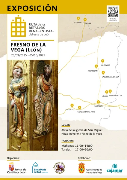 Cartel Expo Retablos Fresno de la Vega