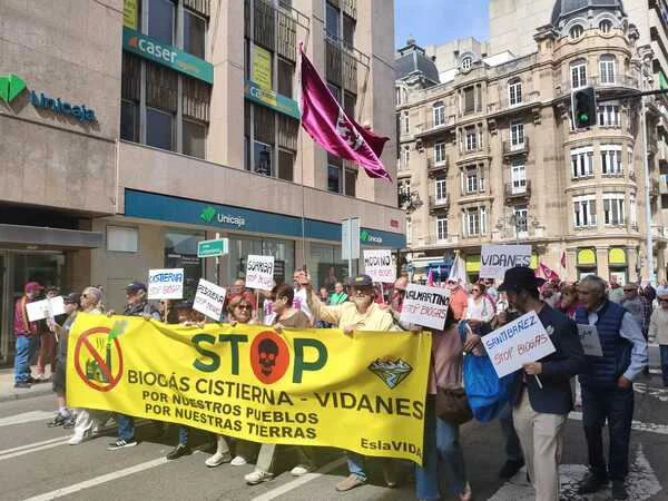 MANIFESTACIONES DE CONCEYU EN LEON