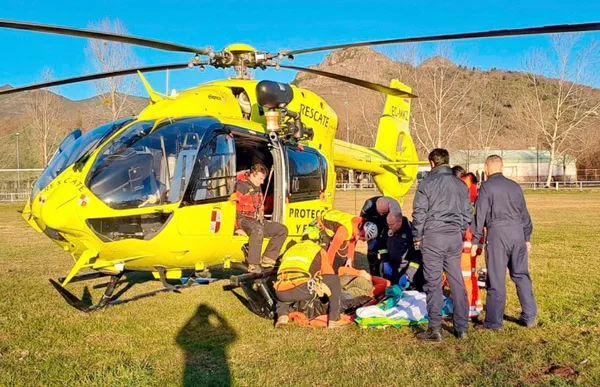 RESCATE PARAPENTISTA EN VALDEPIELAGO